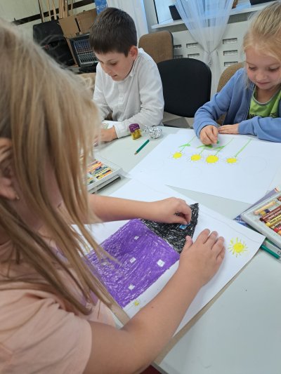 Zajęcia plastyczne 10.10.2023